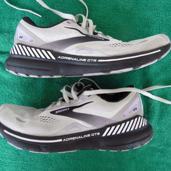 BROOKS SIZE 9 NARROW (2A) RUNNING SHOES WOMENS ADRENALINE 23 GTS - Picture 2 of 14
